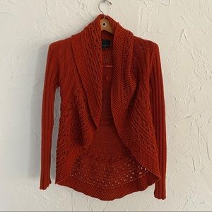 Cynthia Rowley Medallion back cardigan